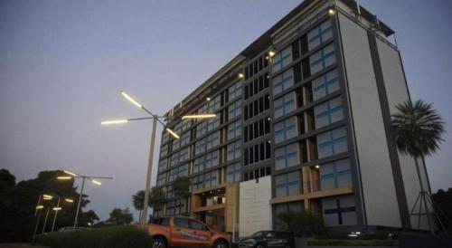 Bangunan di mana terletaknya hotel