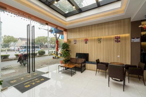 Posezení v ubytování Shanghai Jiejia hotel