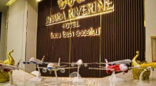 Χώρος καθιστικού στο Aiyara Riverine Hotel, Nakhon Phanom