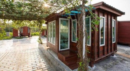 Zahrada ubytování Prew Lom Chom Nam Resort
