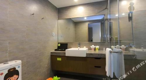 Ванная комната в Xiamenair Maple Hotel (Xiamen SM City Plaza)