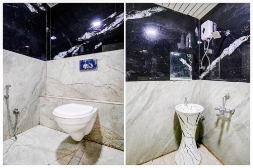 OYO 83814 Hotel Yash Residencyにあるバスルーム