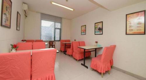 Coin salon dans l'établissement Jinjiang Inn Wenzhou Shuangyu The Terminal