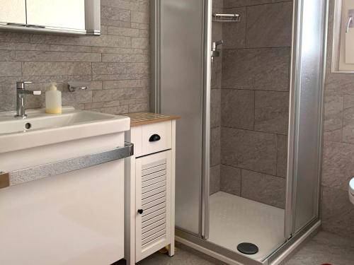 Koupelna v ubytování Egginer 2