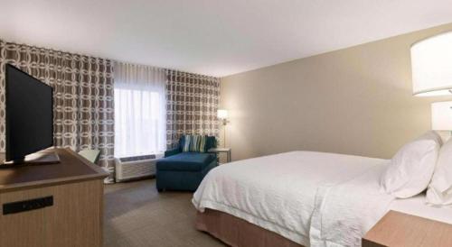 Postel nebo postele na pokoji v ubytování Hampton Inn Bartow