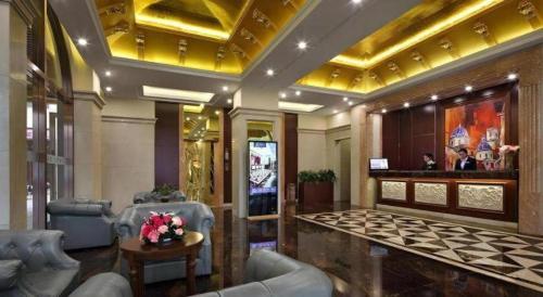 Гостиная зона в Hanyong Hotel Shenzhen International Exhibition Center