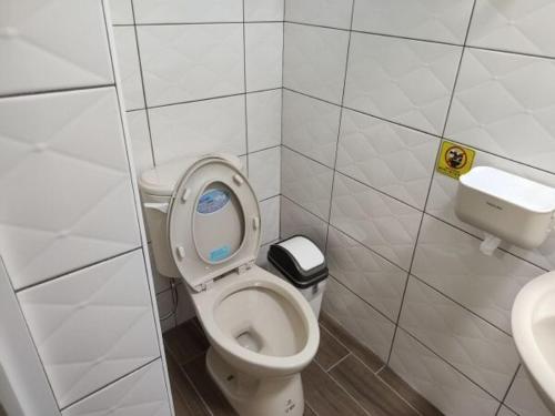 Koupelna v ubytování 豐濱客棧 Fakong Guest House