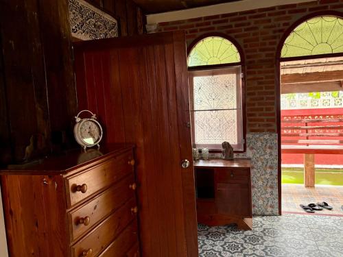 Kuchyň nebo kuchyňský kout v ubytování Chillin Nest