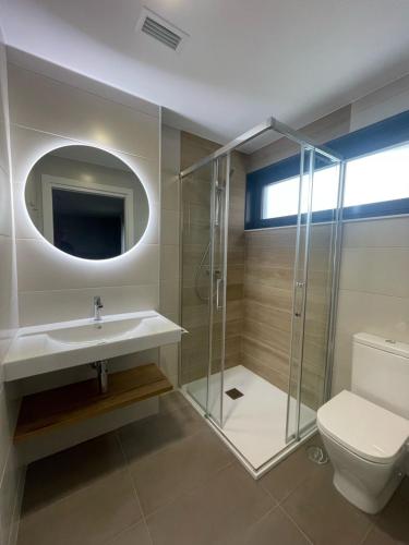 Ένα μπάνιο στο Hotel Crunia I A Coruña