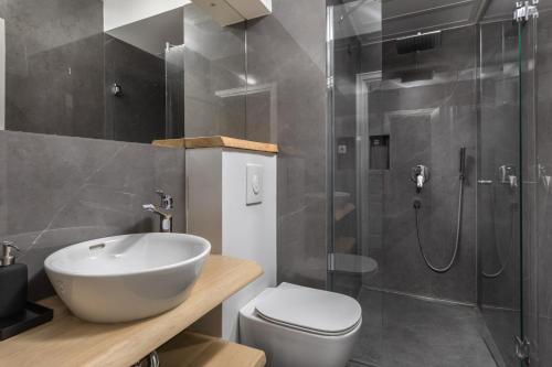 Ванная комната в Casa Columba - 4 Star Design Boutique Hotel with Outdoor Pool & Private Garden