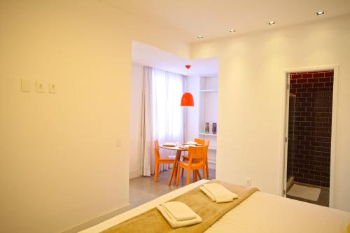 Ένα ή περισσότερα κρεβάτια σε δωμάτιο στο Sugar Loft Apartments