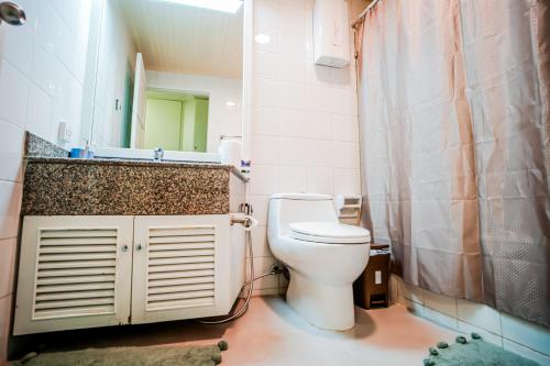 Ένα μπάνιο στο Sky beach condominium