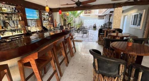 Salone o bar di Flamingo Hotel