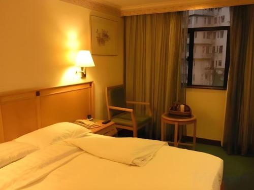 Кровать или кровати в номере New Mong Kok Guest House