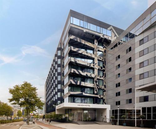 an office building with a spiral at Haven Hotel Rotterdam, Curio Collection by Hilton in Rotterdam