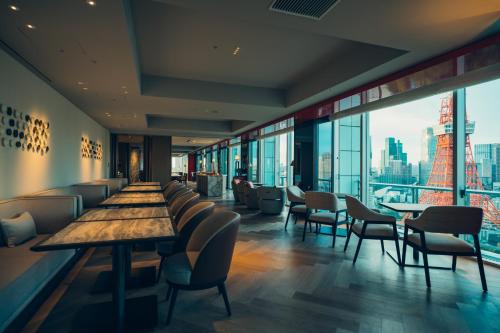 Χώρος καθιστικού στο The Prince Park Tower Tokyo - Preferred Hotels & Resorts, LVX Collection