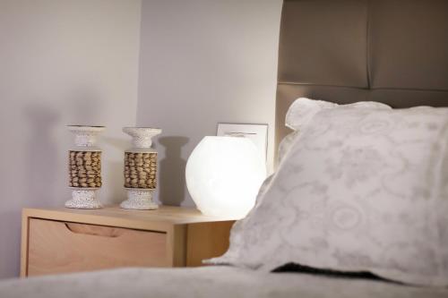 Zante Suitesにあるベッド