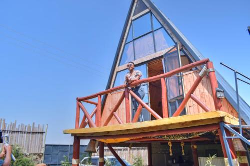 Budova, kde se prázdninový dům nachází