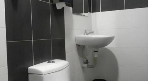 Ένα μπάνιο στο Hotel Viva