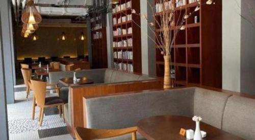 Zona de estar de Xicheng Administrative Apartment (Shenzhen North Station Longhua Yifangcheng Branch)