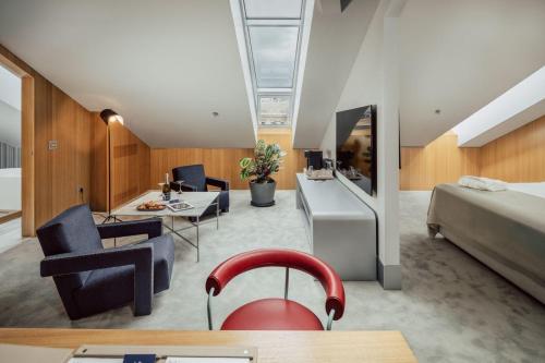 Гостиная зона в Met Boutique Hotel