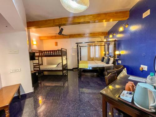Le Clarisse Guest Houseにあるベッド
