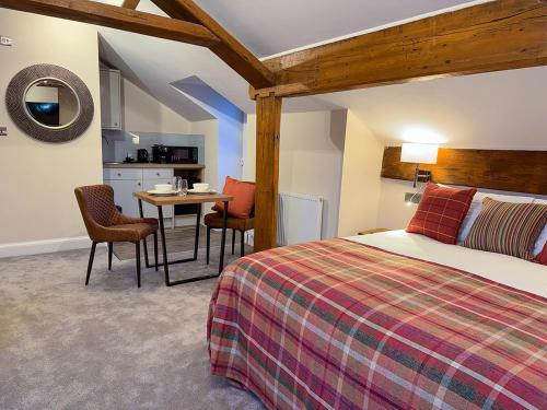 Ένα ή περισσότερα κρεβάτια σε δωμάτιο στο Westwood Boutique Aparthotel by Birch Stays