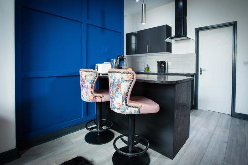 Kuchyň nebo kuchyňský kout v ubytování The Mews by The Hive WA1