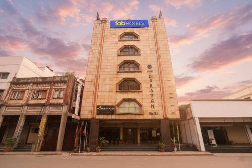 El edificio en el que está el hotel