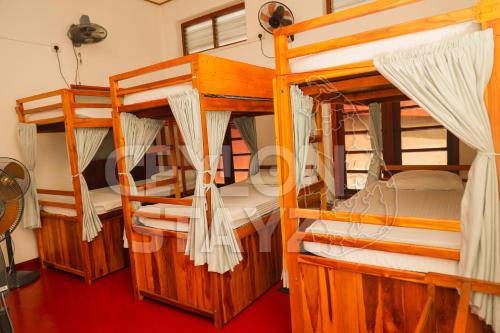 a group of bunk beds in a room at CEYLON STAYZ in Colombo