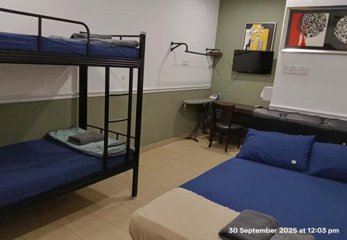 Кровать или кровати в номере Hotel Seri Intan Tampin