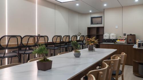 Konferenční prostory v ubytování 云泊夜酒店浦东机场店Yunboye Hotel PVG Airport Disneyland Free Shuttle