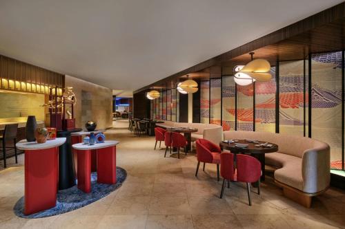 Posezení v ubytování JW Marriott Hotel Bangkok