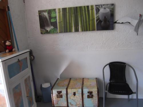 Studio en rez-de-chaussée avec marche