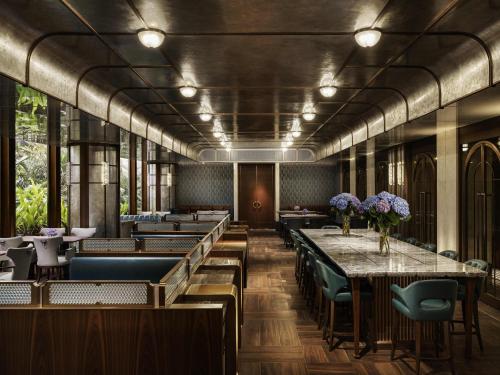 Гостиная зона в The Silveri Hotel Hong Kong - MGallery Collection