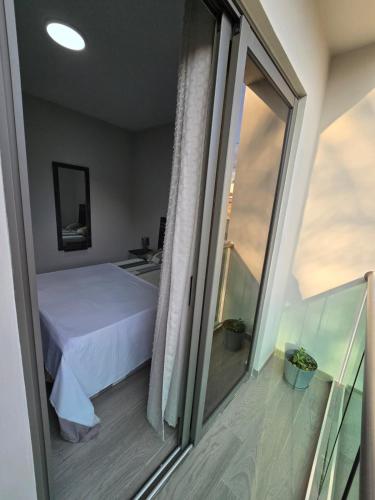 Et badeværelse på Residence Sunset
