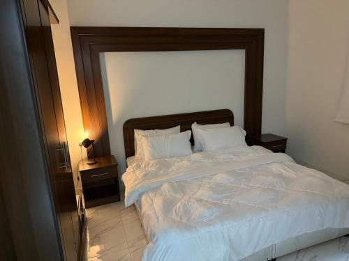 Ένα ή περισσότερα κρεβάτια σε δωμάτιο στο Stunn Apartment