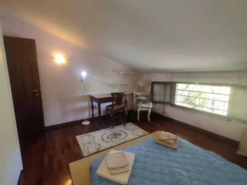 Postel nebo postele na pokoji v ubytování B&B Acque chiare