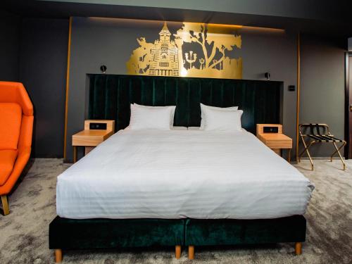 Кровать или кровати в номере Mercure Timisoara
