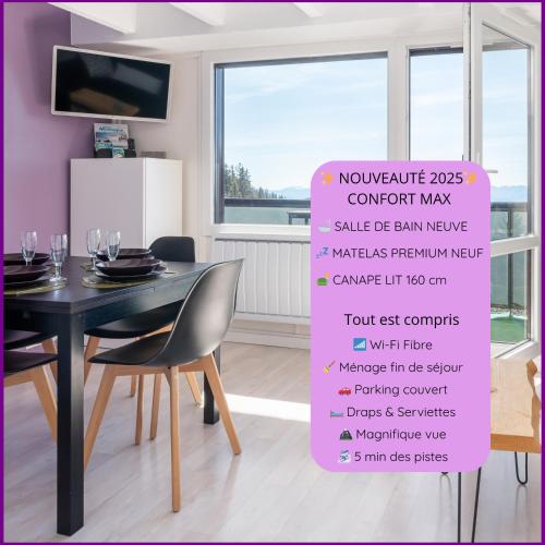 Studio NATHEN - Parking - Wifi - Balcon Sud ouest - Chamrousse 1650