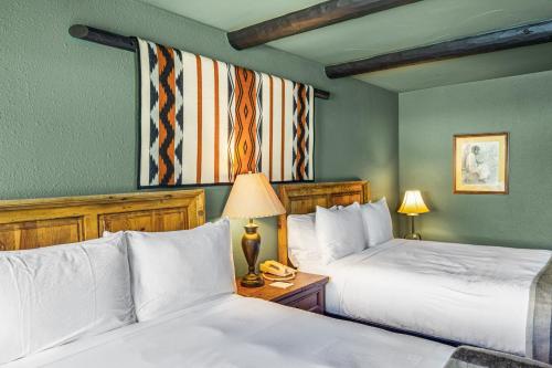 Кровать или кровати в номере Hotel Glorieta