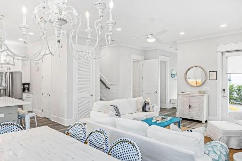 Giường trong phòng chung tại Seaside Rendez-vous