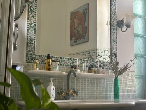 Villa Pina b&bにあるバスルーム