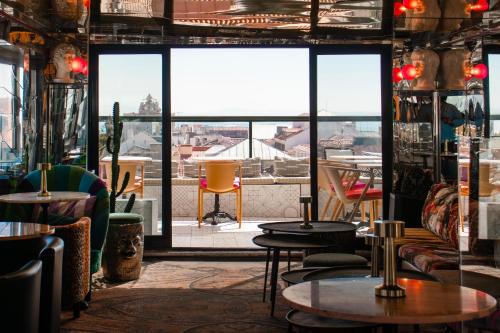 Гостиная зона в Lisbon Art Stay Apartments Baixa