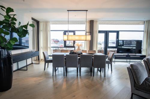 Μια τηλεόραση ή/και κέντρο ψυχαγωγίας στο Quality Hotel Ulstein
