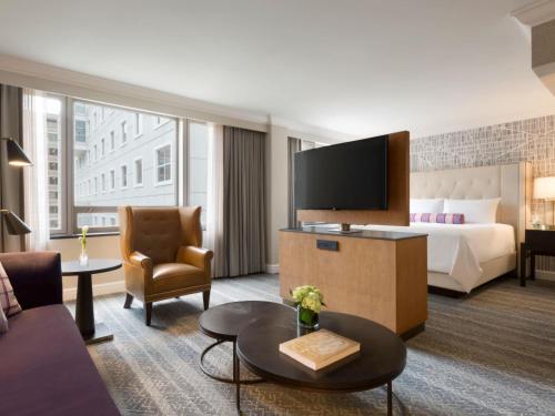 Televisyen dan/atau pusat hiburan di The Fairmont Washington DC