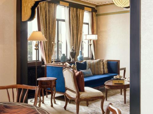 Χώρος καθιστικού στο Fairmont Peace Hotel on the Bund