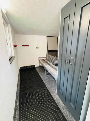 Кровать или кровати в номере Aparthotel Dorfplatzl Garni