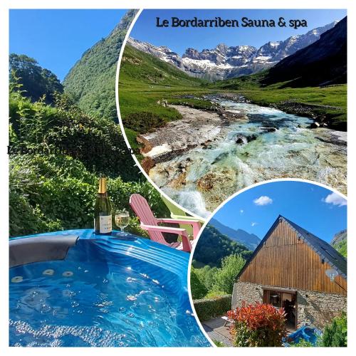 Chalet Le Bordarriben sauna & spa