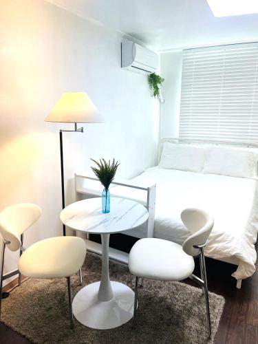 Posezení v ubytování 압구정역도보6분,신사,강남